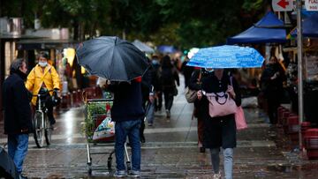 Pronostican “lluvia importante” esta semana en Santiago: qué día caerá y en qué comunas está pronosticado