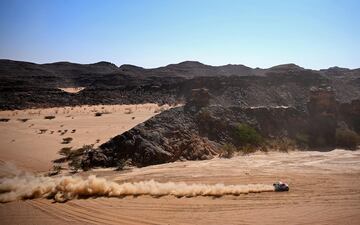 Nasser Al-Attiyah y Mathieu Baumel.