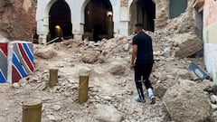 WATCH: The shocking moment a 6.8 magnitude earthquake shakes the North African country of Morocco