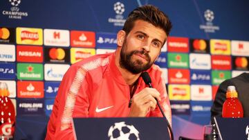 Piqu¨¦: "En Roma nos ca¨ªmos¡, y nos hemos levantado"