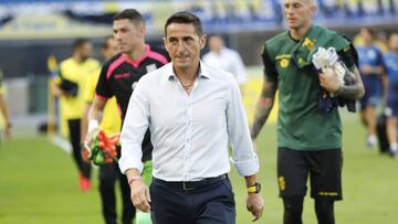 Manolo Jiménez: "Tenemos que secarnos las lágrimas"