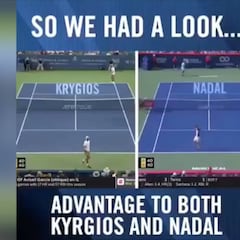 El vídeo acusatorio de Kyrgios avivando el fuego contra Nadal en su Twitter