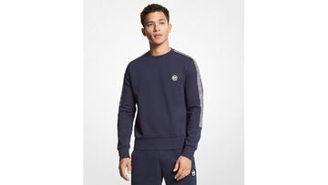 Sudadera Michael Kors de color azul marino para hombre