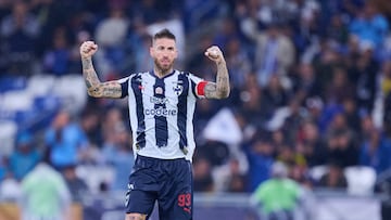 Sergio Ramos of Monterrey during the quarter-final first match between Monterrey and America as part of the Liga BBVA MX, Torneo Apertura 2025 at BBVA Bancomer Stadium, on November 26, 2025 in Monterrey, Nuevo Leon, Mexico.