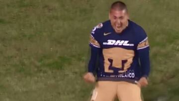 El doblete de Nico Castillo con el que Pumas remontó un 0-2