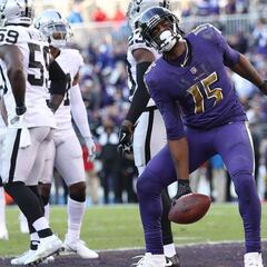 Los Ravens liberan a Michael Crabtree tras una temporada
