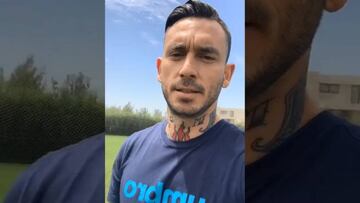 Mauricio Pinilla grabó el making of de su nuevo spot