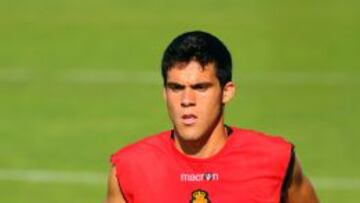 Entrenamiento del Mallorca, Kevin.