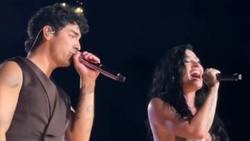 Los Jonas Brothers y Demi Lovato reaparecen juntos tras 9 años y desatan los rumores sobre ‘Camp Rock 3’