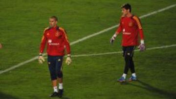 Del Bosque ensaya con Casillas, Navas y Negredo en el once