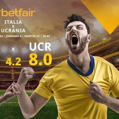 Italia vs. Ucrania: horario, TV, estadísticas, clasificación y pronósticos