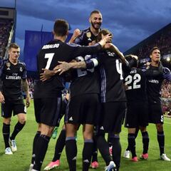 El Madrid ha marcado en 61 partidos seguidos, récord total