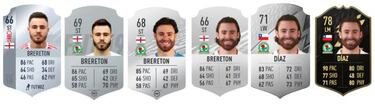 Así es Ben Brereton en FIFA 22: medias y valoraciones oficiales