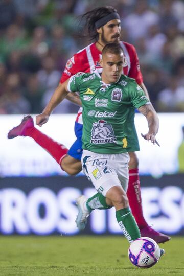 El juvenil de León tuvo nada mas 199 minutos con la camiseta Esmeralda en el Apertura 2019