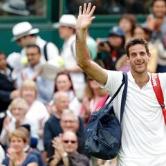 Del Potro: de caer al 581 del mundo, a apear a Wawrinka