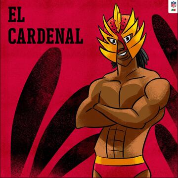 Así se ven los 32 equipos al estilo de la lucha libre mexicana