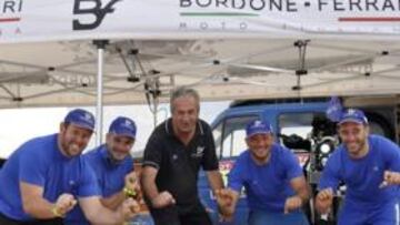 <b>ALIANZA MEDITERRÁNEA. </b>De izquierda a derecha: Botturi, Viladoms, Renato Ferrari, Ceci y Farrés.