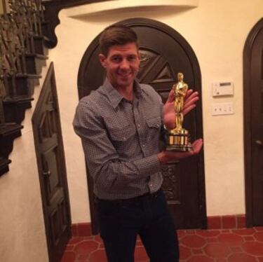 Sweet LA: Gerrard enjoying life