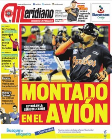 Portadas de la prensa deportiva