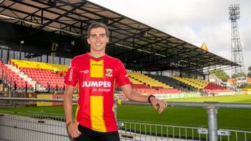 Iñigo Córdoba en su nuevo estadio holandés.