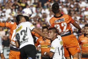 Los albos no tuvieron problemas para superar a Cobreloa, en la pen&uacute;ltima fecha del torneo.