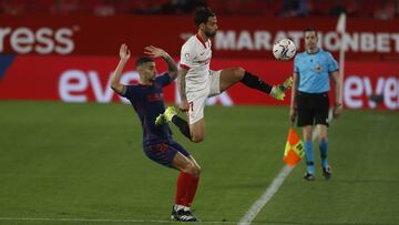 Suso, con Hermoso ante el Atl&eacute;tico.