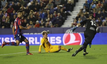 Griezmann puso el 0-4 en el marcador.