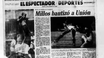 El día que Millonarios y Unión Magdalena jugaron en plena toma del Palacio de Justicia