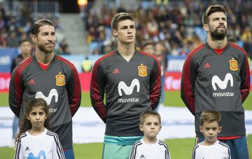 Kepa kept a clean sheet on his debut against Costa Rica