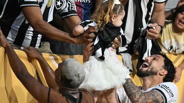 El color de la fiesta de Botafogo en Los Angeles