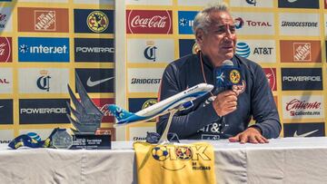 Este viernes por la tarde, en conferencia de prensa, el t&eacute;cnico de Am&eacute;rica habl&oacute; sobre el Cl&aacute;sico Joven, adem&aacute;s de opinar sobre la Selecci&oacute;n Femenil que disputar&aacute; el premundial.