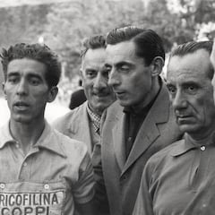 Dos escenas previas al Tour de Bahamontes