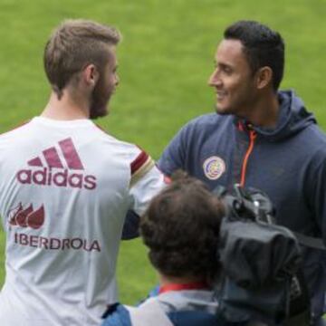 Keylor Navas podría salir del club blanco si llega De Gea.