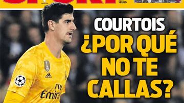 Portada del diario Sport del día 6 de mayo de 2020.