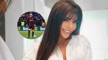 La modelo Suzy Cortez confiesa que Piqu¨¦ le escribi¨® mensajes ¡°directos¡± hace unos a?os
