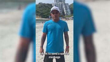 El exjugador colombiano deseó suerte al delantero de la selección estadounidense Jesús Ferreira.