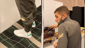 El troleo de Joao Félix a Lucas Torreira sobre sus zapatillas