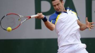Ernest Gulbis, durante Roland Garros.