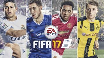 portada del FIFA 2017 de EA Sports