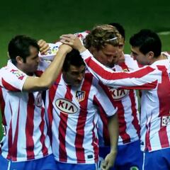 De cabeza, a pase de Forlán y beso al escudo: el 1° gol de Koke fue al Sevilla