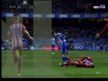 El brutal impacto en la cabeza de Fernando Torres