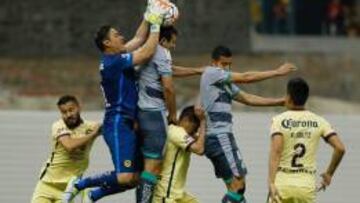 El portero del América ha sufrido varias lesiones en la temporada.