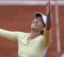 Muguruza, en su primera semifinal en Roland Garros