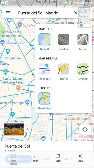 Nueva Capa Street View para Google Maps Android, así funciona