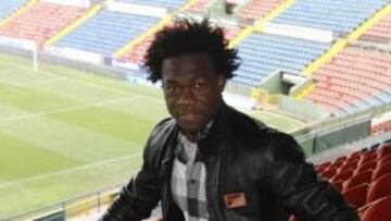 <b>PELIGRO CONSTANTE. </b>Caicedo intentará golear en el Ciutat siete jornadas después.