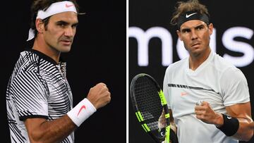 Una muestra: los puntos más increíbles de los Nadal-Federer