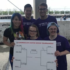 La cara más solidaria de SummerSlam en Brooklyn