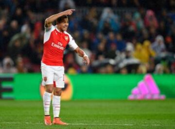 Así fue el regreso de Alexis Sánchez a Barcelona