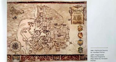 Se filtra la duración y el mapa de Hogwarts Legacy