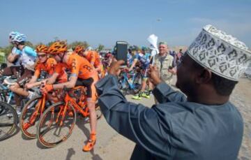 Primera etapa del Tour de Om¨¢n con final en Naseem Park